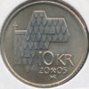 10kr. Norge 2005 Kv. 0
