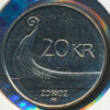 20kr. Norge 2002 Kv. 0 - Bilde 2